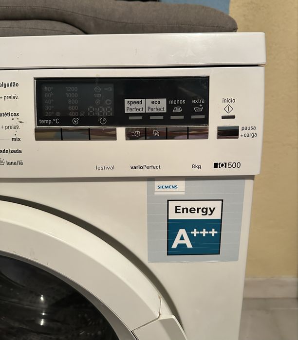 Máquina de lavar roupa Siemens
