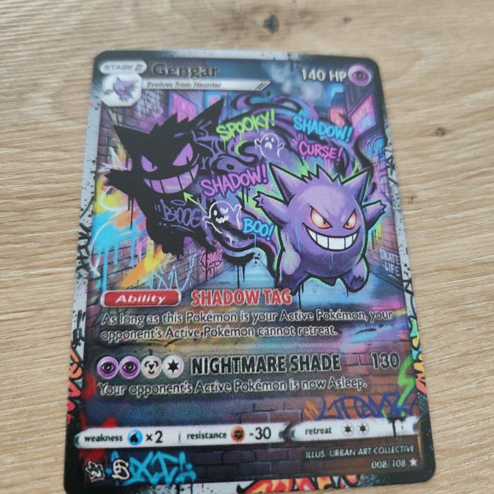 Zestaw Karty Pokemon Gengar