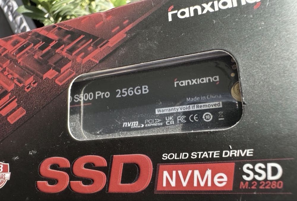 Dysk SSD Fanxiang S500Pro 256 GB M.2 2280 PCIe Gen 3X4 NVMe