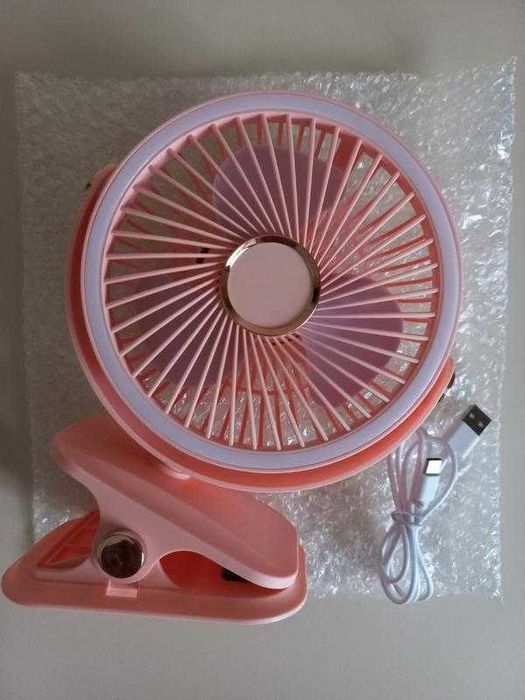 Портативный вентилятор на прищепке НОВЫЙ