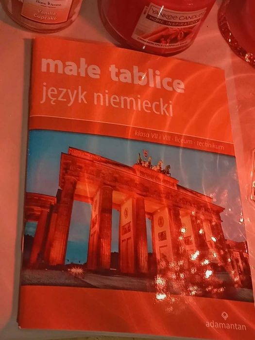 Mała tablica język niemiecki kl. 7,8 oraz szkoła średnia - adamantan