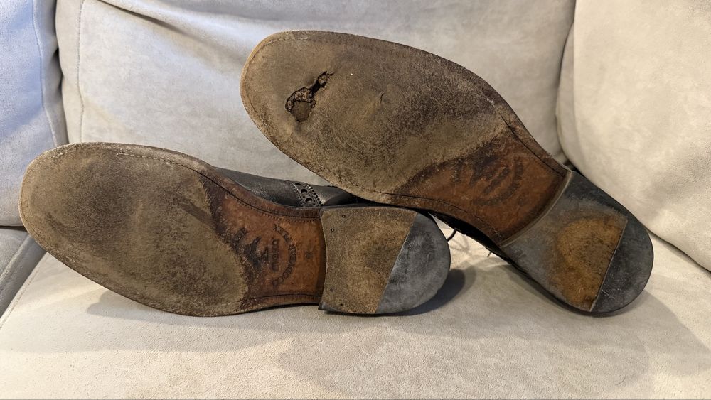 Buty meka 42 ręcznie wykonane