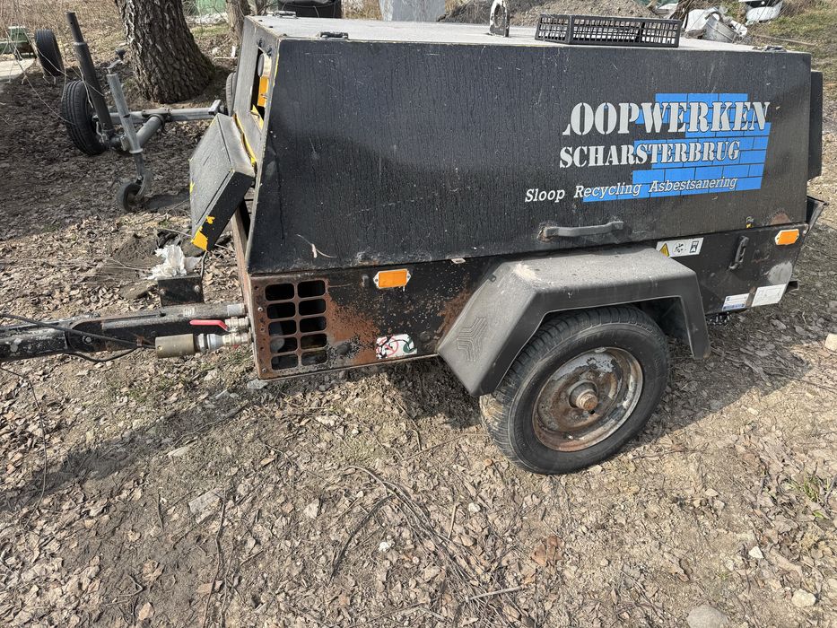 Kompresor srubowy Compair hollman h37 zestaw piaskowania