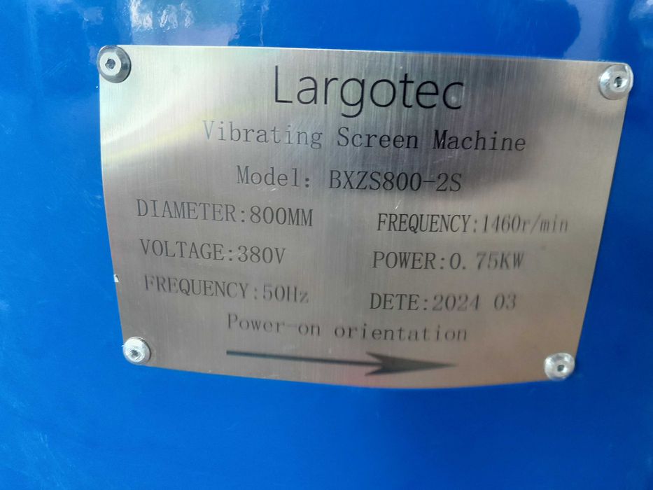 Przesiewacz, sito wibracyjne średnica 800mm