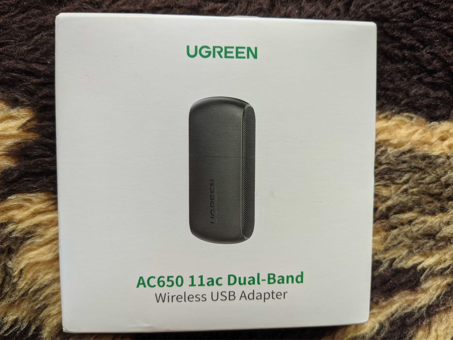 UGREEN AC650 WiFi adapter дводіапазонний адаптер ПК 2.4\5 Гц вайфай