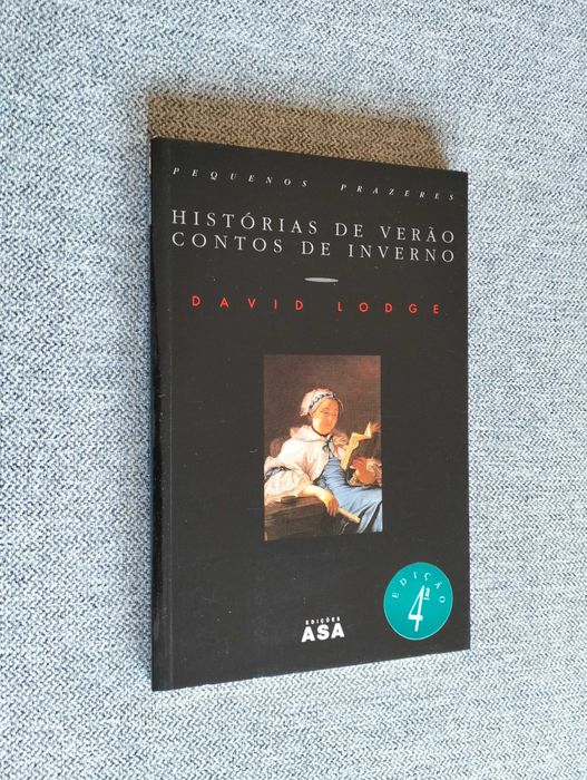 Livro "Histórias de verão contos de inverno" de David Lodge