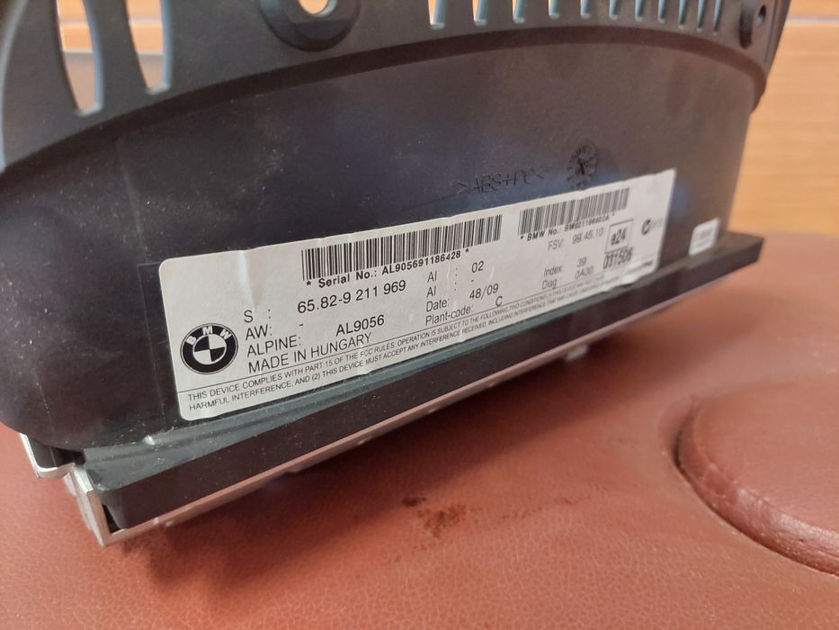 Zestaw Nawigacja CIC Professional BMW E60 E61 LCI KOMPLET Ekran Idrive