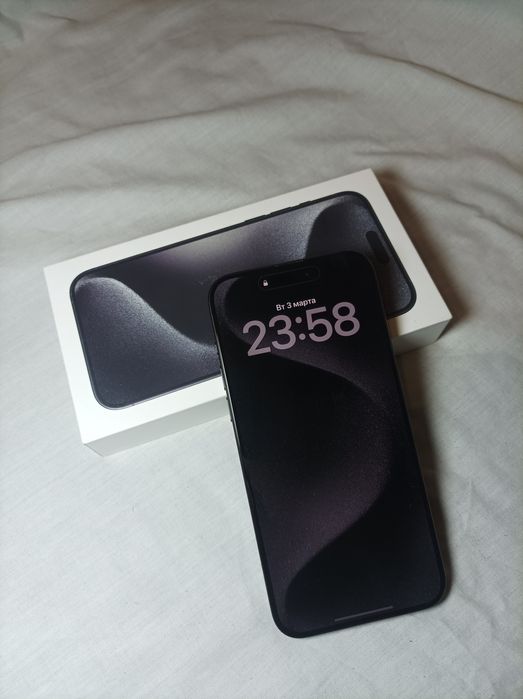 Iphone 15 pro max 256gb (торг)