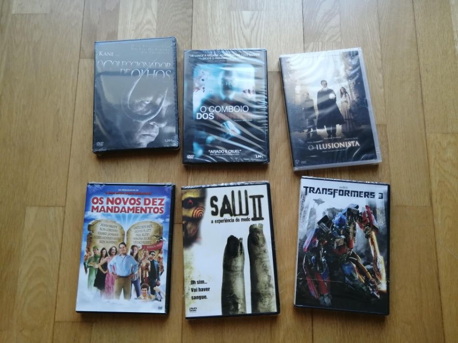 16 DVDs - Filmes conceituados - Novos - Embalados!