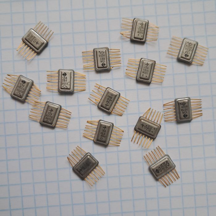 Мікросхеми 134ЛА8А(ТВ1, ТВ14,ИЕ5,ЛБ2А,ЛБ1А), 228УВ2, 447УП4, 448ГГ2