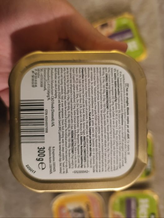 Karma pasztet dla psa mix mokra karma 300g