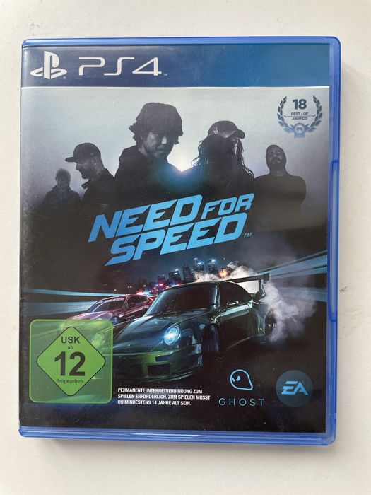 Диск на ps4 Need for Speed