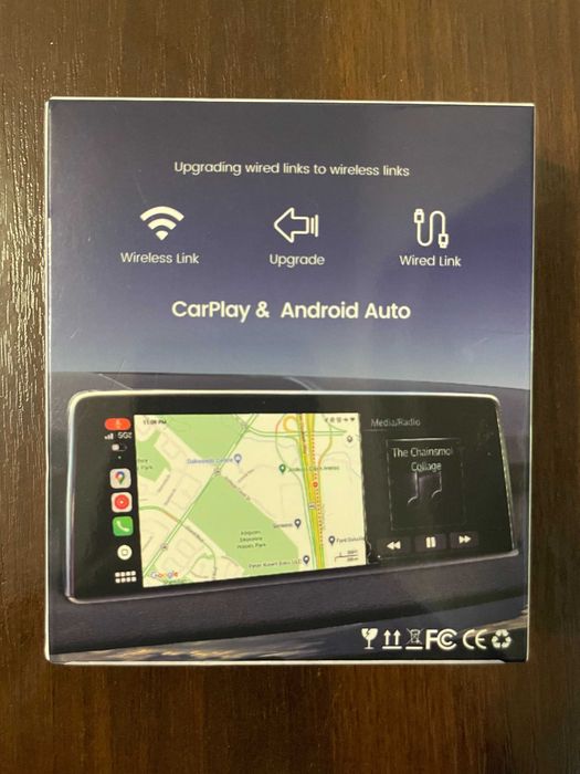 Бездротовий CarPlay & Andorid Auto