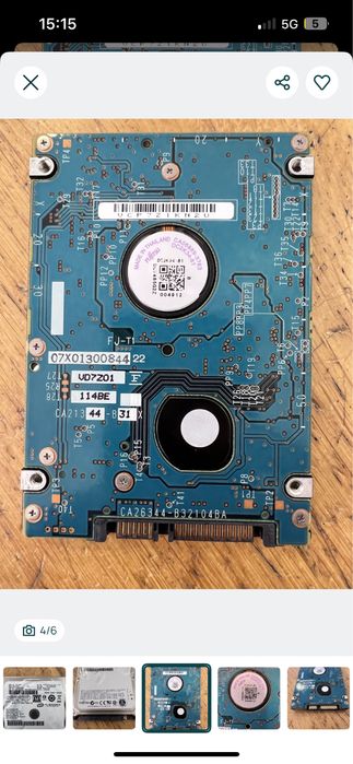 Disco Rigido Sata Fujitsu MHY2160BH 160GB