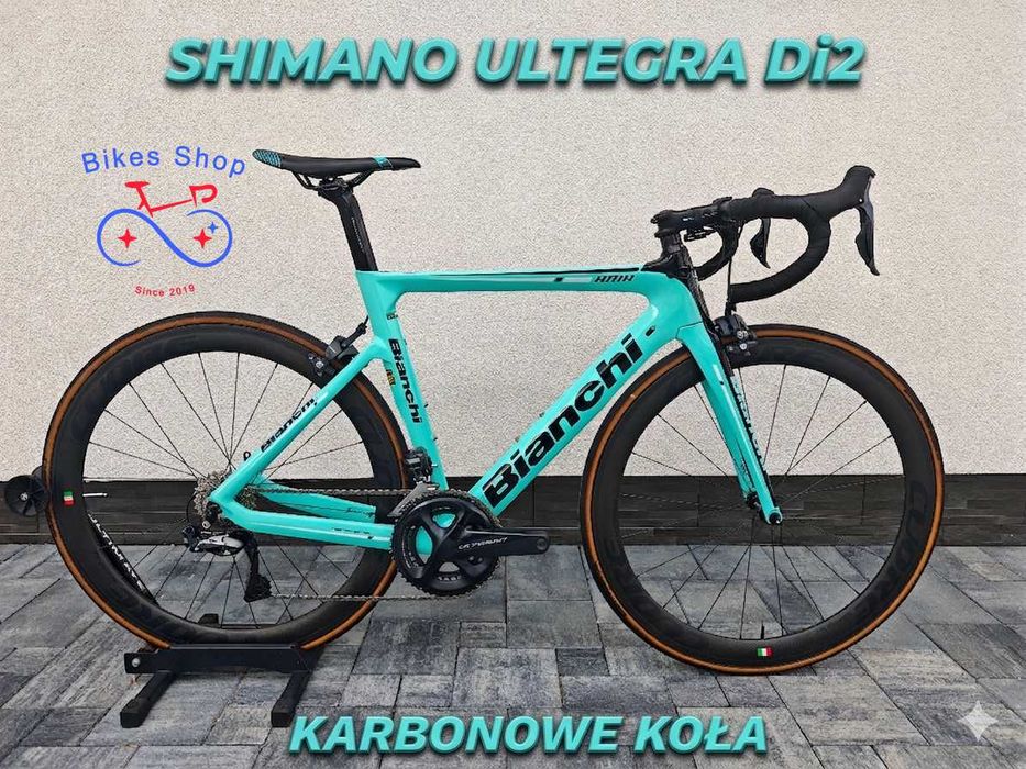 Bianchi Aria Shimano Ultegra Di2 53cm Stan wzorowy !! Rower Aero