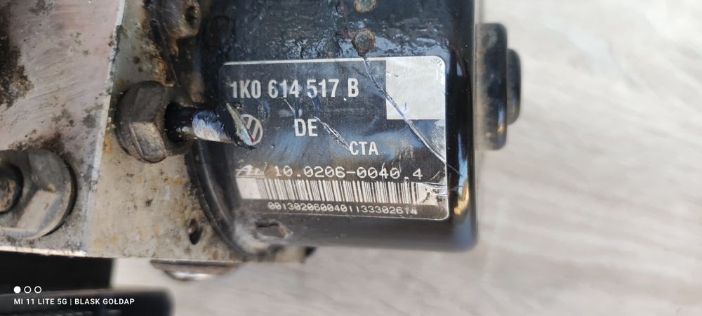 Pompa Hamulcowa ABS Audi A3 8P 1.6 B 3D Manual 2003 Blask Gołdap