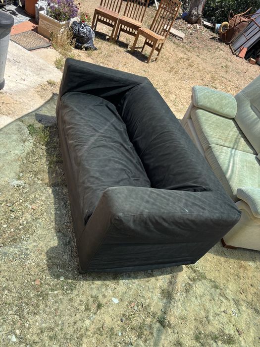 Sofas usados. Capas removiveis e lavaveis