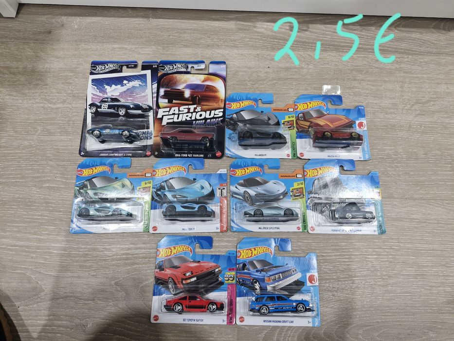 Miniaturas carrinhos