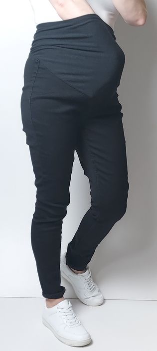 H&M MAMA_jeansy ciążowe Jegginsy_L L72cm