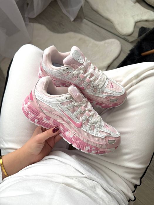 Жіночі кросівки Nike P-6000 Custom Pink 36-41 найк П6000