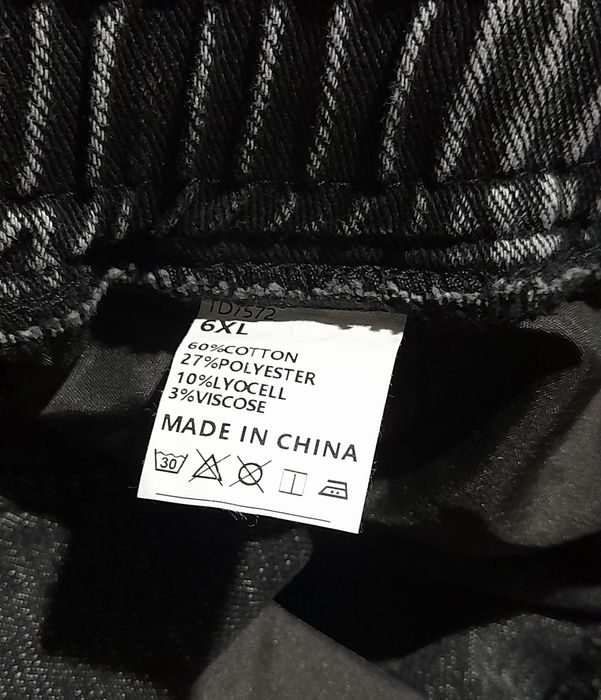 Ого-го какой размер новые джинсы Карго джоггеры на резинке батал 6XL