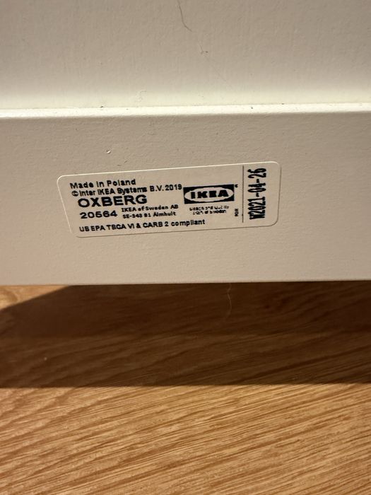 Witryna regal ikea BILLY / OXBERG