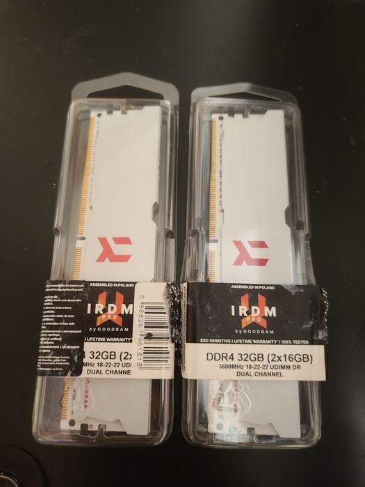 GOODRAM 16GB (2x16GB) 3600MHz CL18 IRDM PRO White
