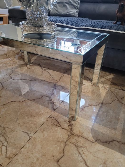 Lustrzany stolik kawowy Glamour