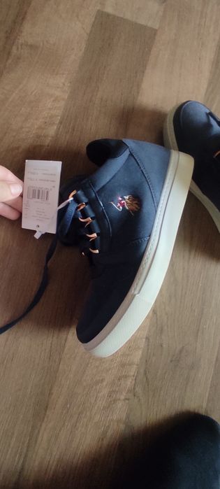 Кросівки кеди утеплені бренд polo