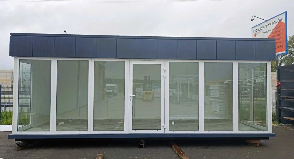 Pawilon handlowy usługowy showroom 7,3x3m producent