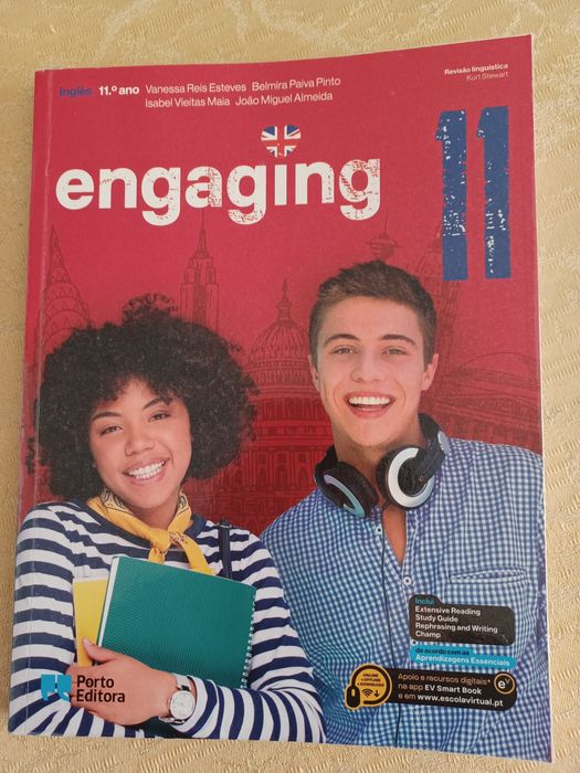 Manual - Engaging - Inglês - 11.º Ano (como novo)