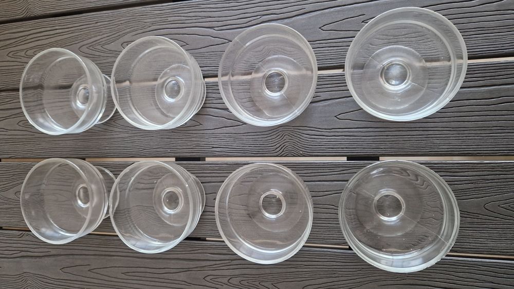 Conjunto 8 taças de vidro