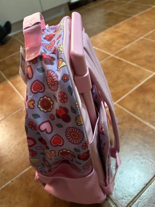 Mochila trolley Disney Minnie Mouse. Nova com etiqueta.