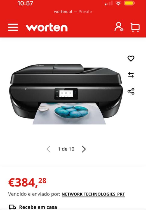 Impressora HP OfficeJet 5230