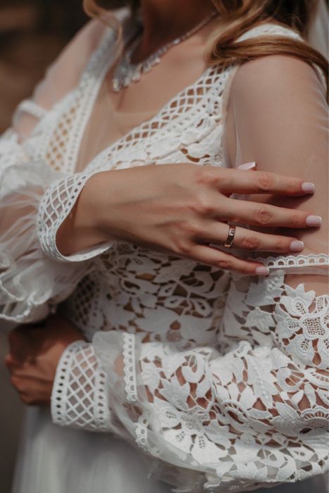 Весільна сукня в стилі бохо