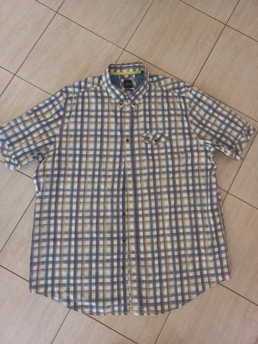 wielka firmowa męska  koszula Letnia-XXXL-47/48-ENGBERT