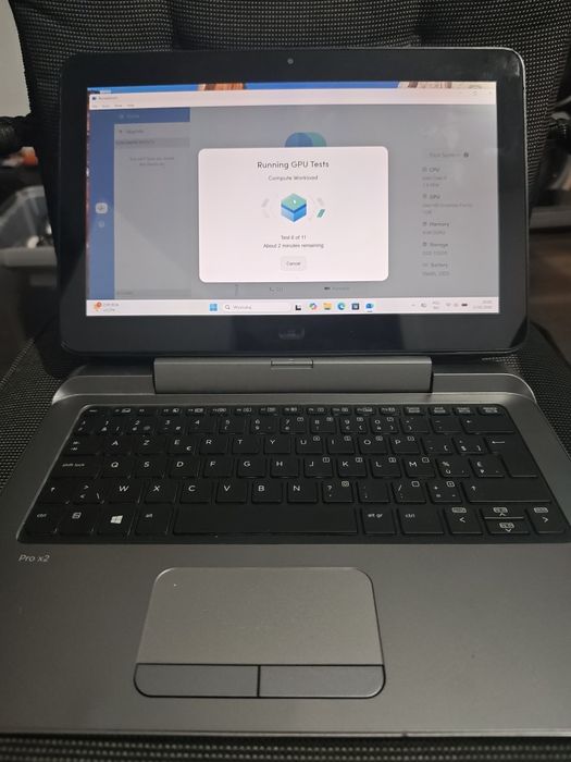 Laptop 2 w 1  HP Pro x2 612