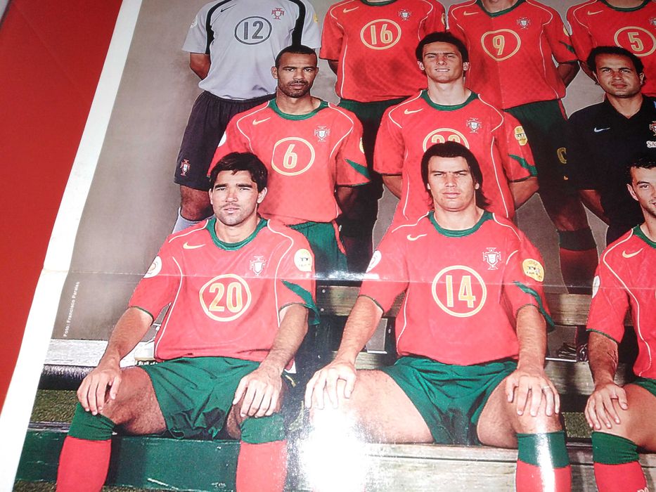 Poster Selecção Nacional Antigo (2004).