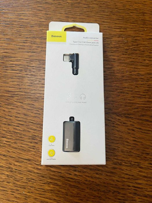 Przejściówka USB C minijack Baseus Nowe