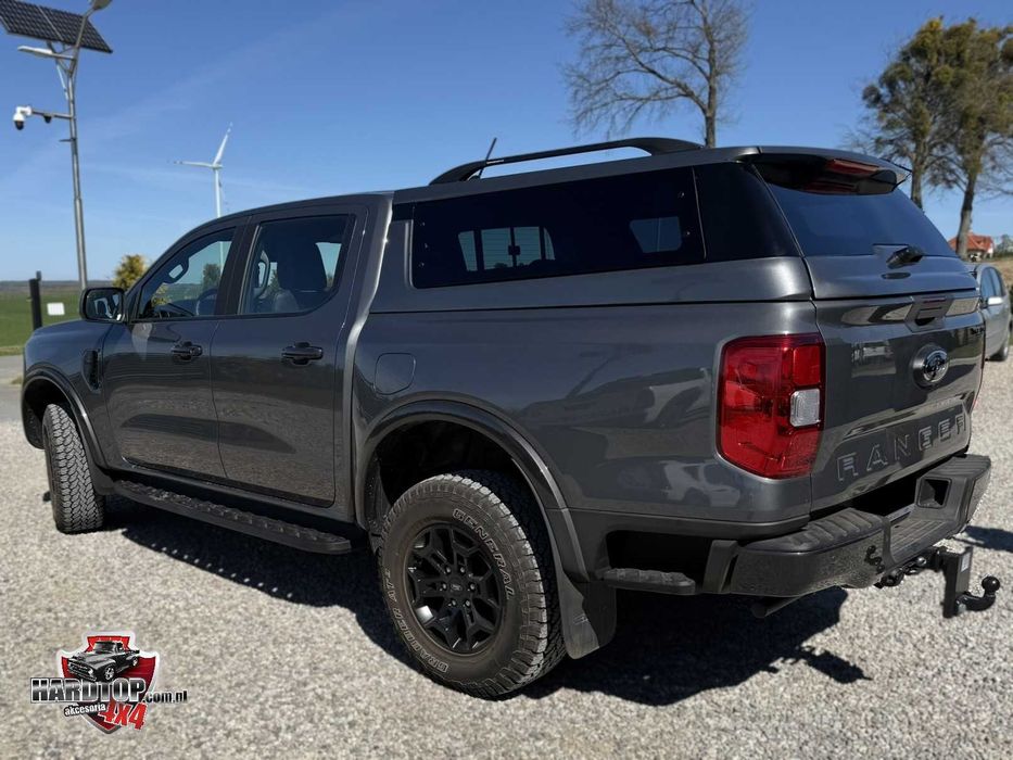Zabudowa paki Hardtop Ford Ranger 2023+ Szyby uchylne