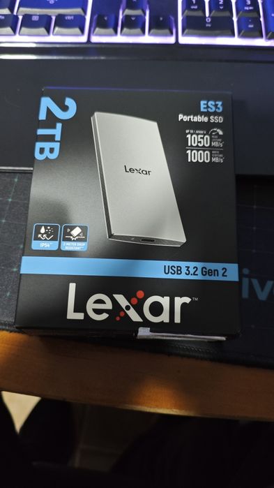 Disco externo SSD Lexar es3 / 2TB