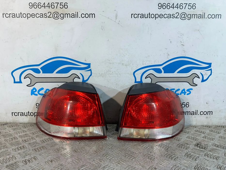Conjunto Farolins Tras Traseiro Direito Esquerdo Original Volkswagen