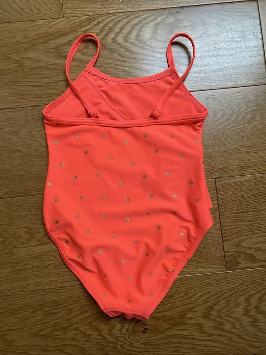 Dziewczęcy kostium strój kąpielowy Playshoes i C&A roz. 98/104