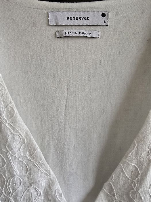 Sukienka maxi boho Reserved r.S koronkowa ażurowa