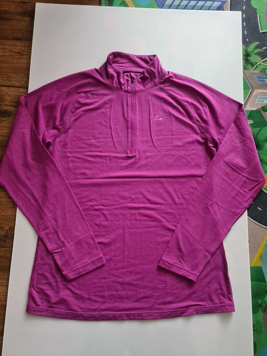 Koszulka/bluza termiczna, half zip merino wool, poliester, Paradox r L