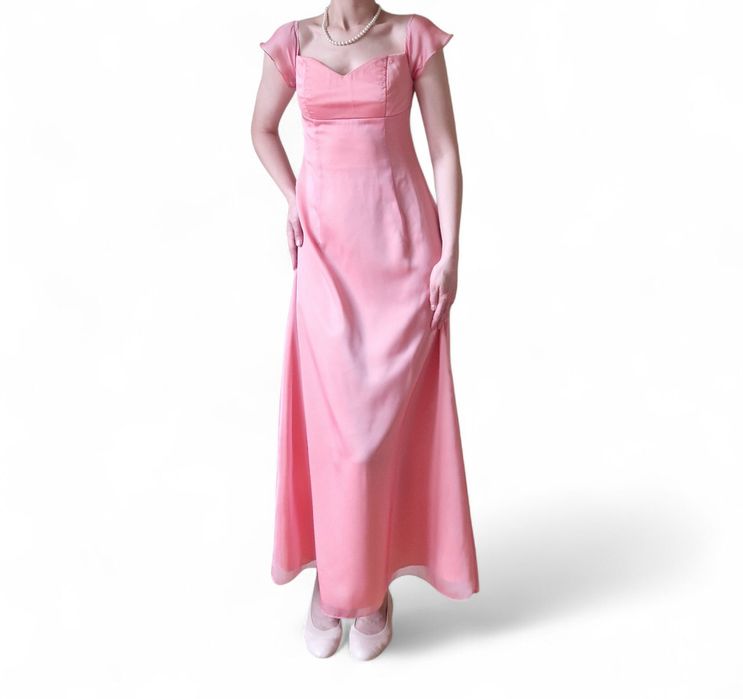 Retro napoleońska suknia balowa empire