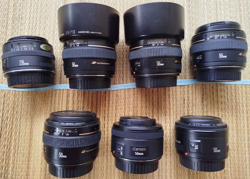 Canon EF 70-200 f4, 70-300, 16-35 f2.8 II