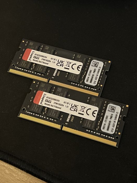 Kingston Fury 64Gb DDR4 Laptop Ram оперативная память ноутбук 3200Mhz