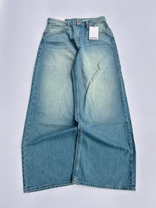 Широкі Джинси Bershka Wide Leg Бершка Super Baggy Skater Супер Беггі