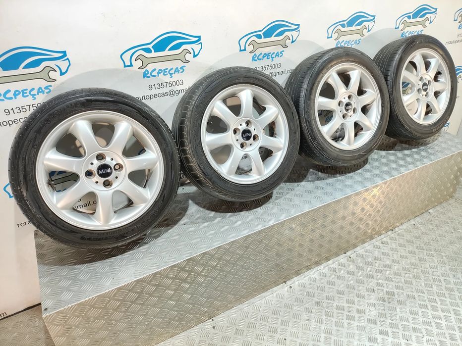 - JANTES RONAL ORIGINAIS MINI COOPER R56 16 POLEGADAS 6.5J ET48 4X100